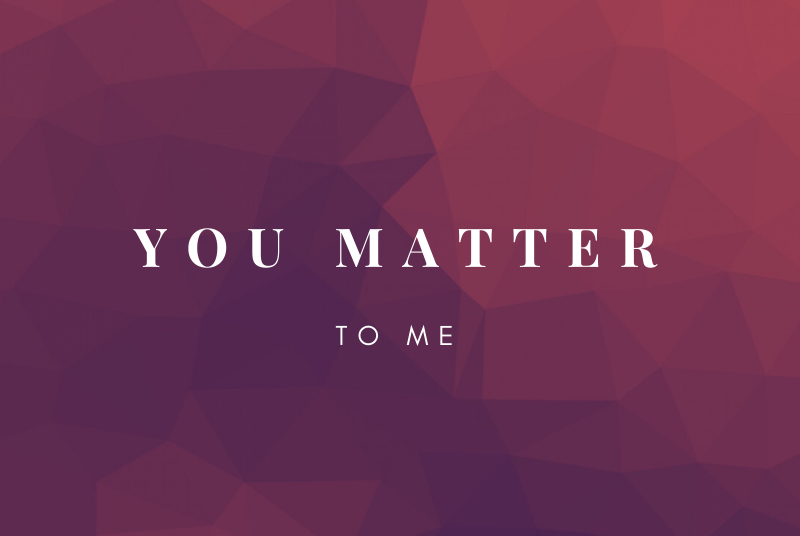 You Matter - The Power of Thanks