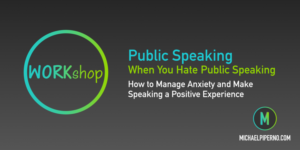 Overcoming Your Fear of Public Speaking